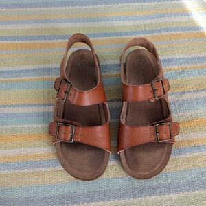 Cat & Jack Brown Sandals Size 12